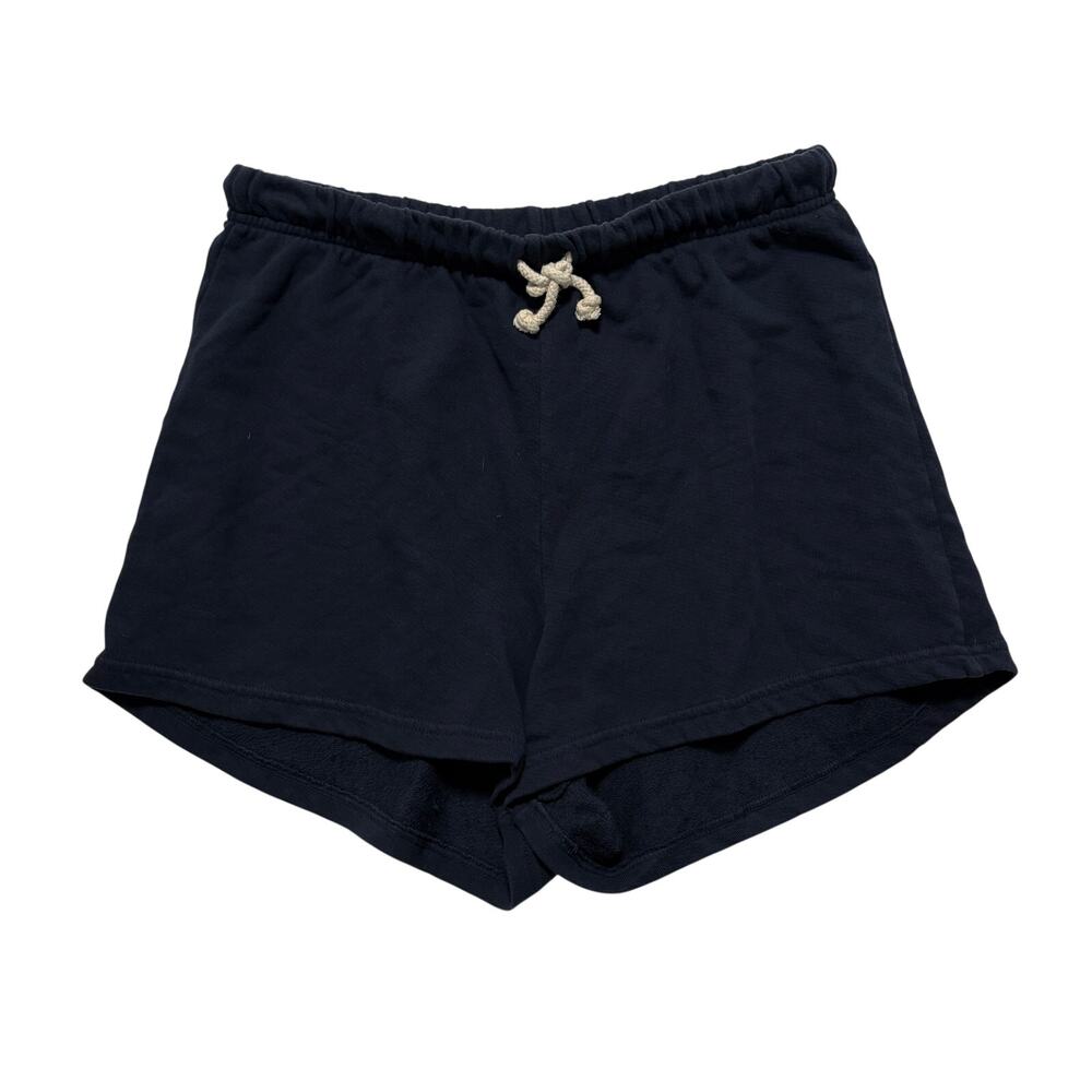 Perfect White Tee Layla French Terry Sweat Shorts Women’s M Navy